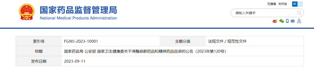 依托咪酯列入第二类精神药品目录！依托咪酯检测，势在必行